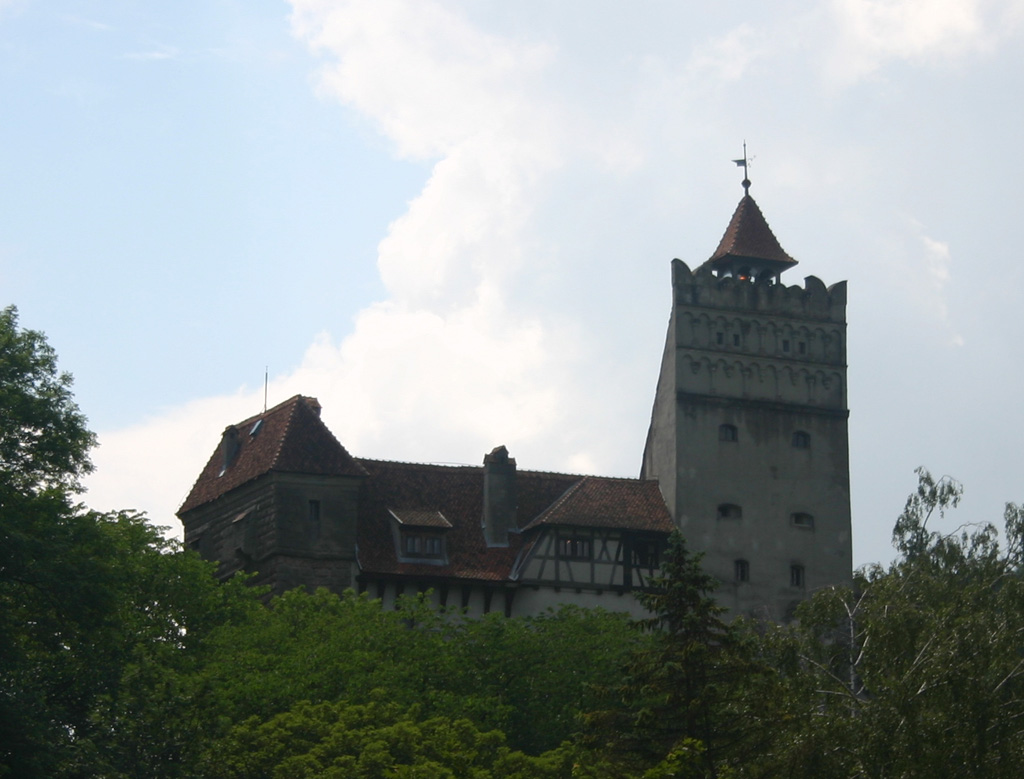Bran castle Romania exterior