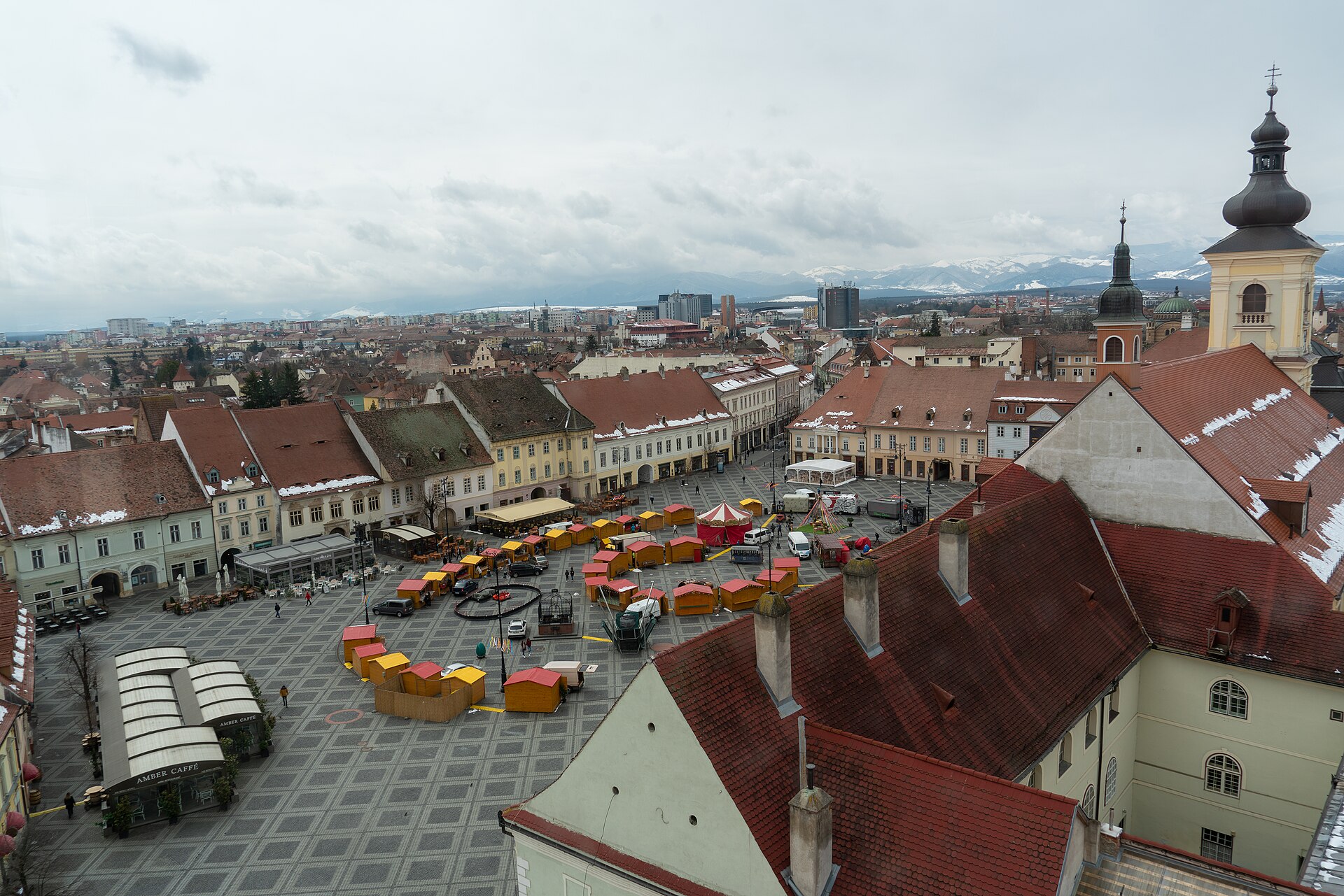 Sibiu large square Romania
