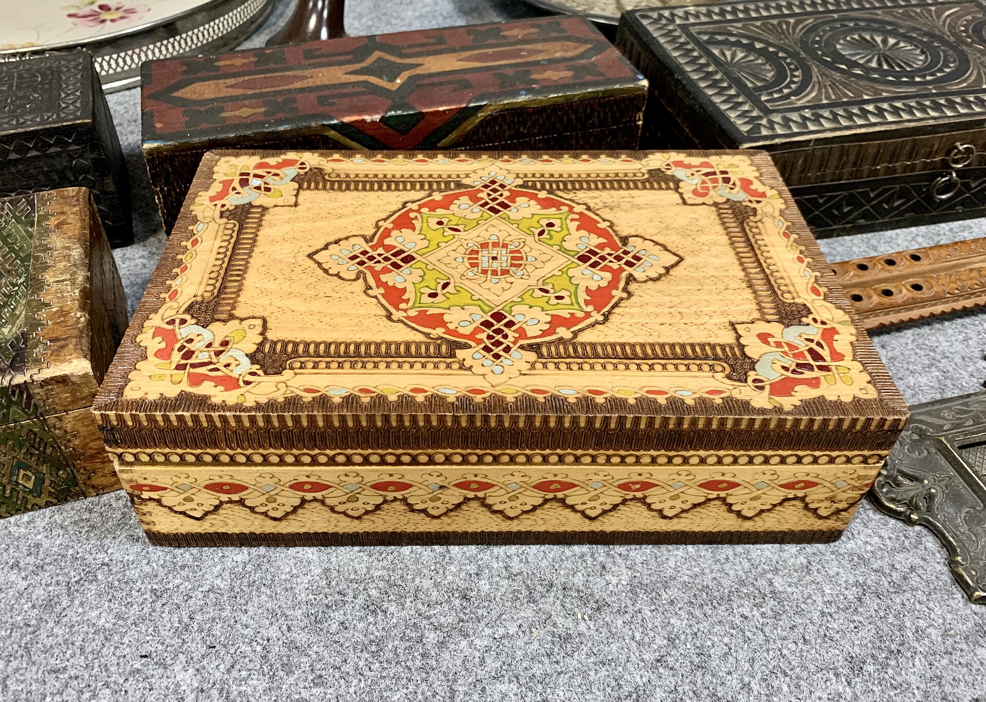 Romanian market household goods