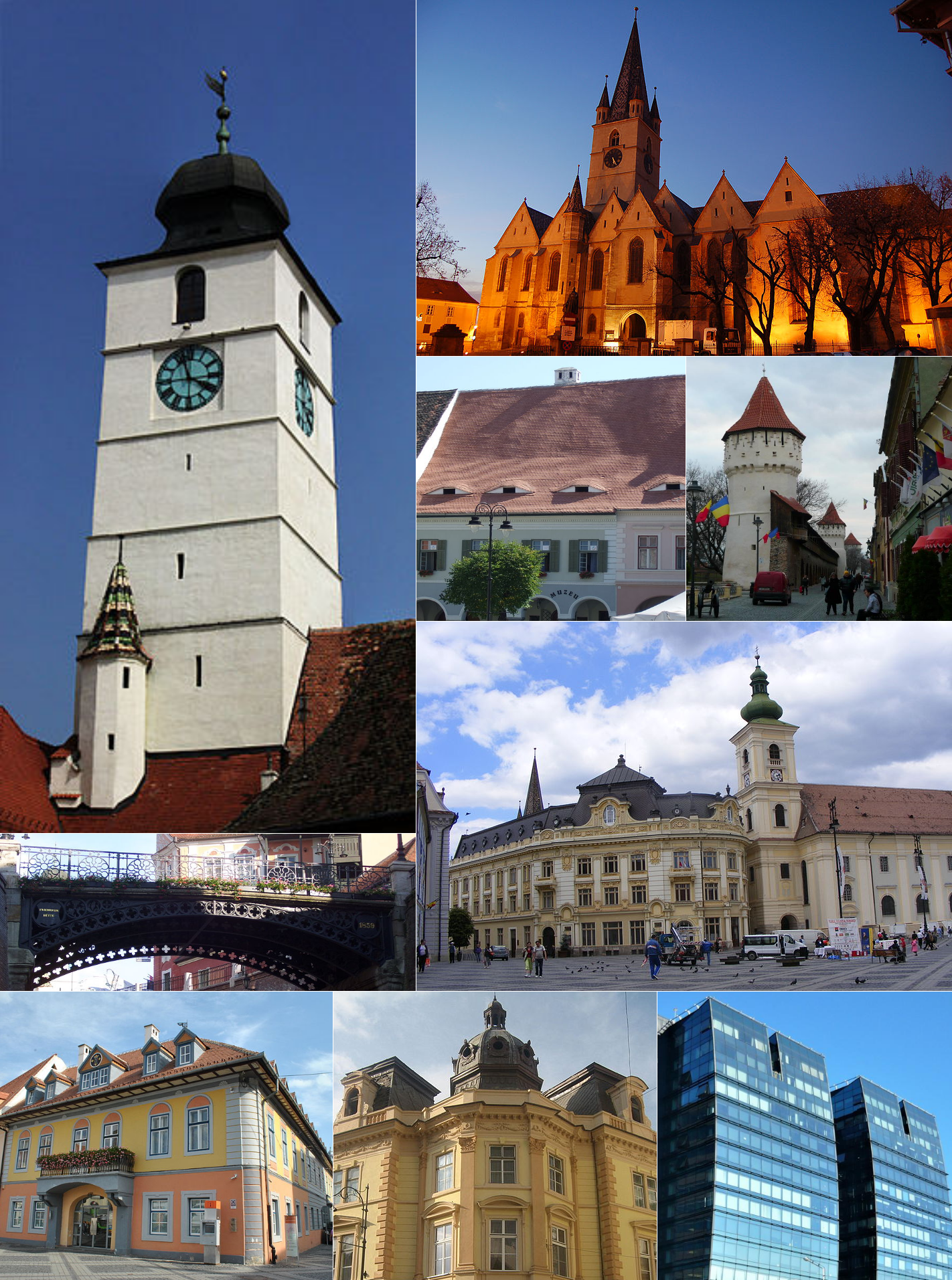 Sibiu eyes of the city rooftops